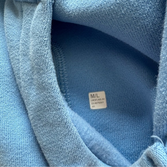 Lululemon Scuba Oversized Funnel-Neck Half Zip Aero Blue - Picture 6 of 7